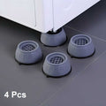 Anti Vibration Pads For Washing Machine - 4 Pcs Shock Proof Feet For Washer, Dryer, Great For Home, Laundry Room, Kitchen, Table, Chair, Sofa, Bed (4 Units)
